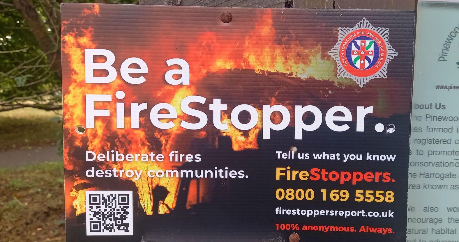 pinewoods-firestoppersign