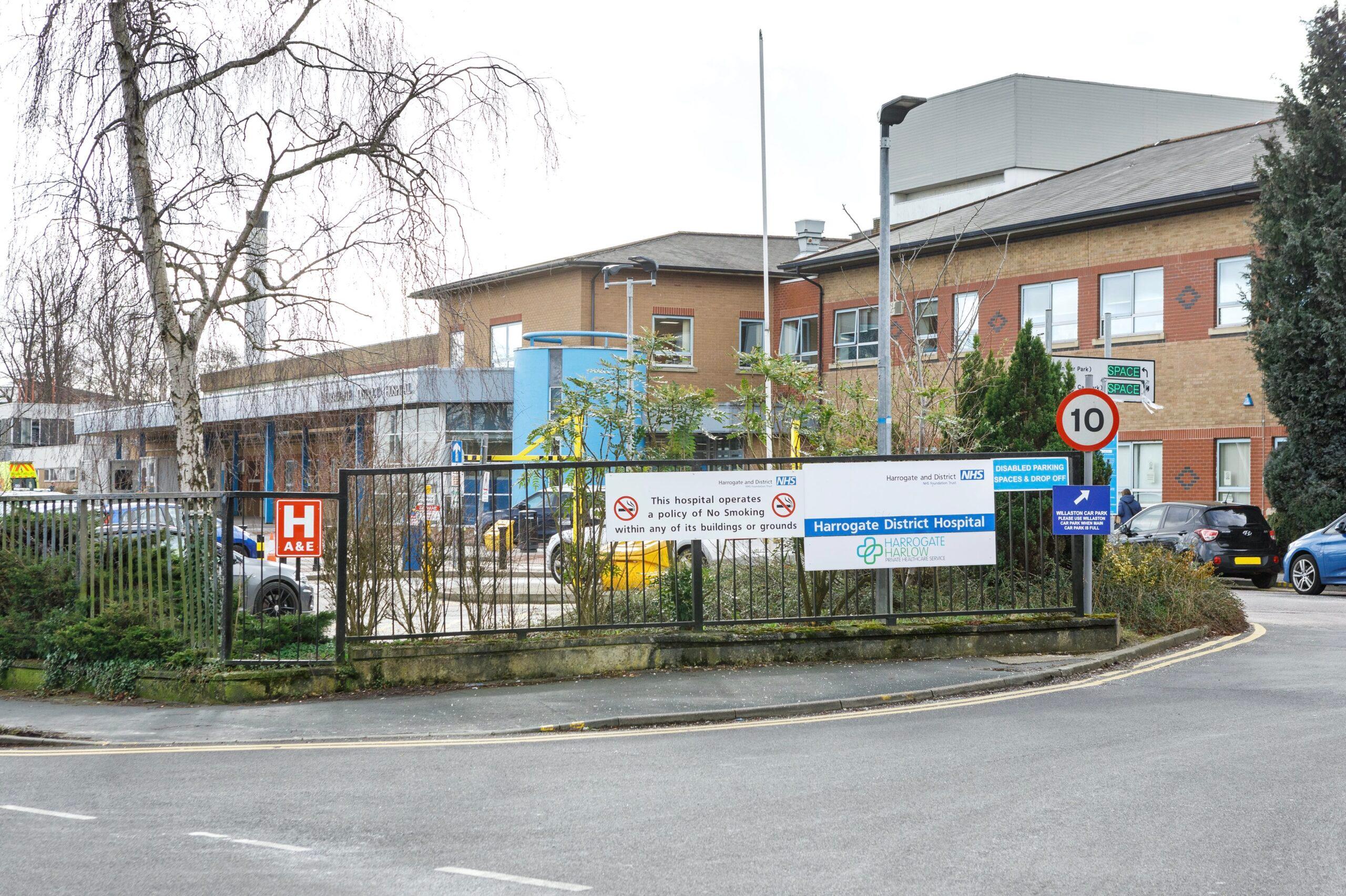 harrogate-district-hosp-road-view