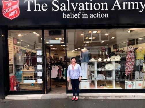 ripon-29th-june-2020-victoria-smith-outside-the-salvation-army-charity-shop