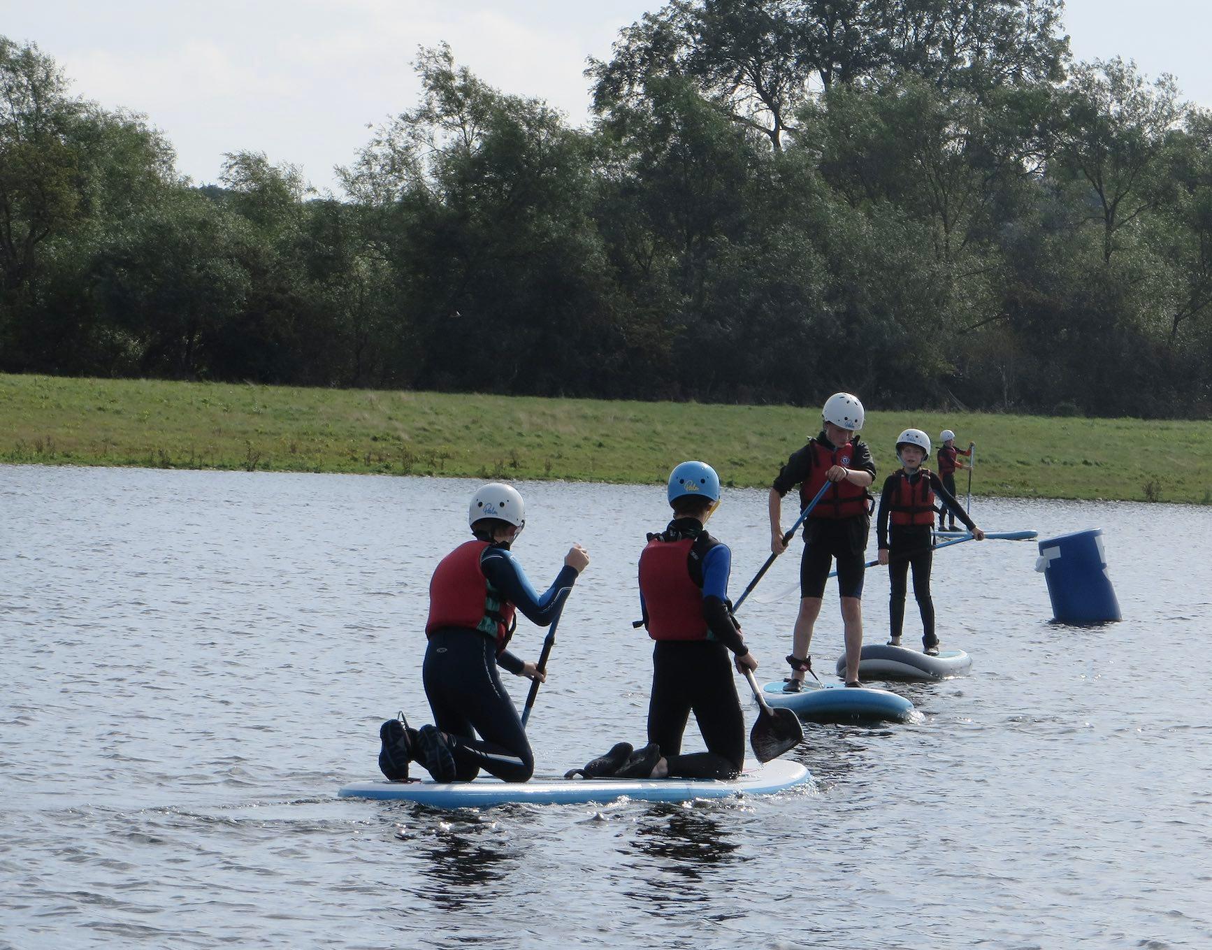 6th-ripon-scouts-paddle-boarding