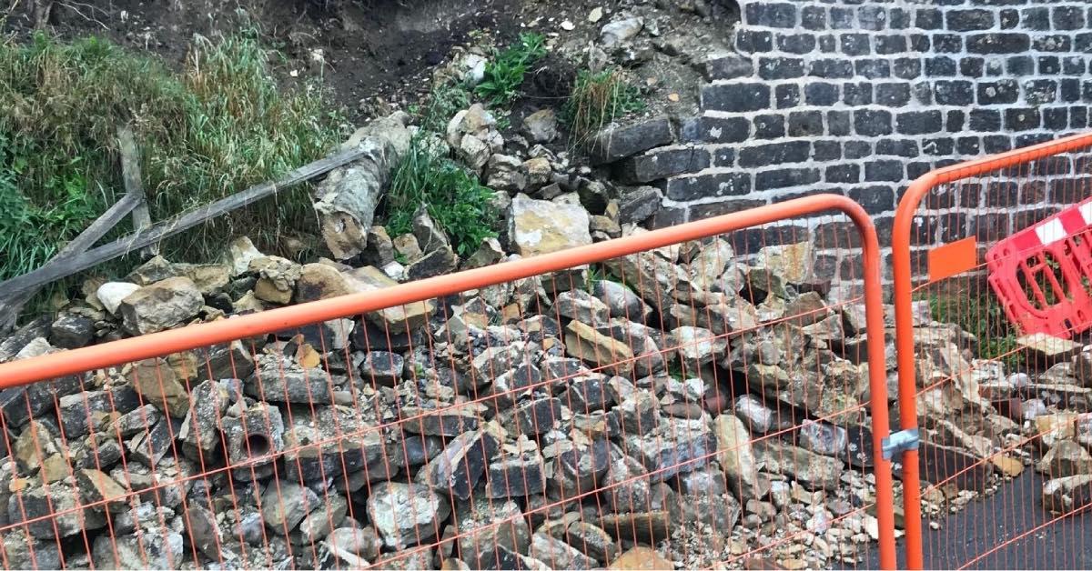 kirkby-malzeard-7th-september-2020-collapsed-retaining-wall-st-andrews-churchyard-5