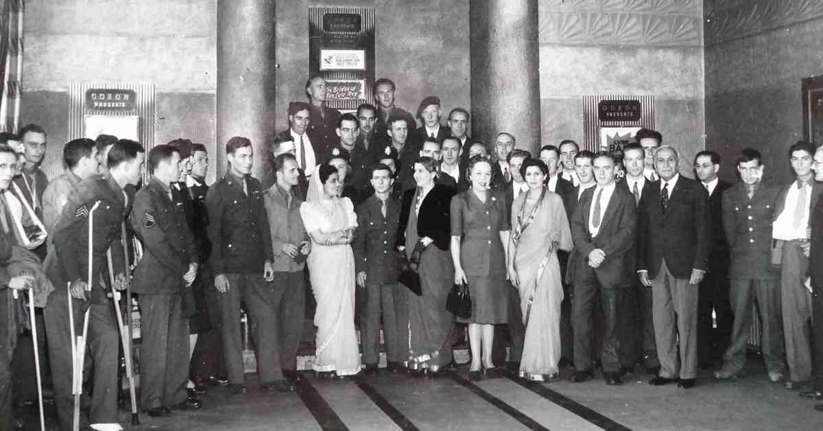 odeon-cinema-1943-allied-pilots-reception-to-see-the-way-ahead