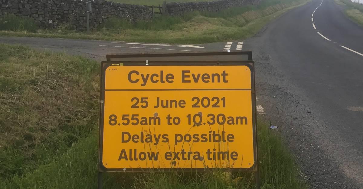 greenhow-hill-21st-june-2021-cycle-event-sign