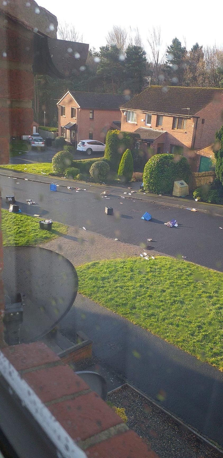 recycling rubbish. Pic Christina Clarkson