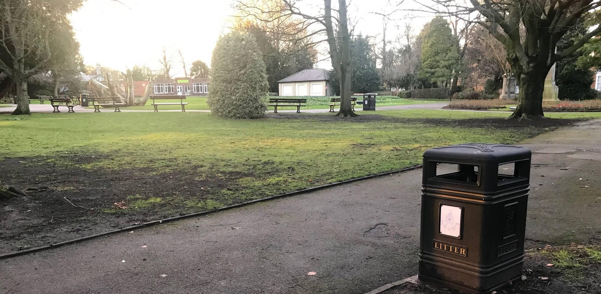 ripon-15th-feb-2022-litter-bins-in-spa-gardens-2