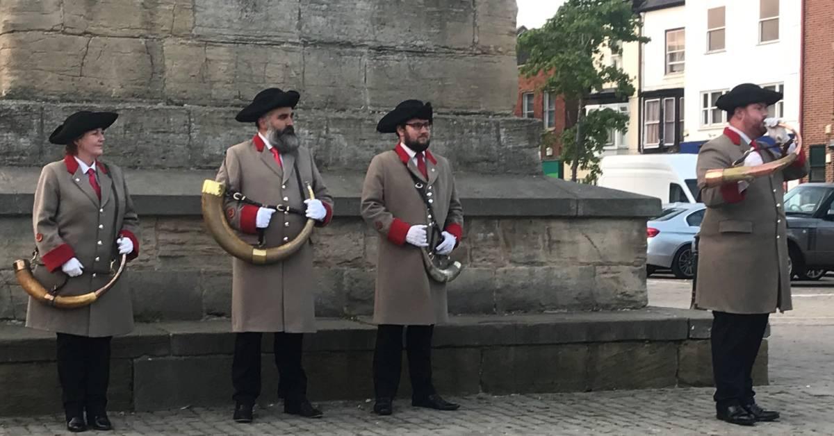 ripon-19th-july-2021-hornblowers-at-the-obelisk-3
