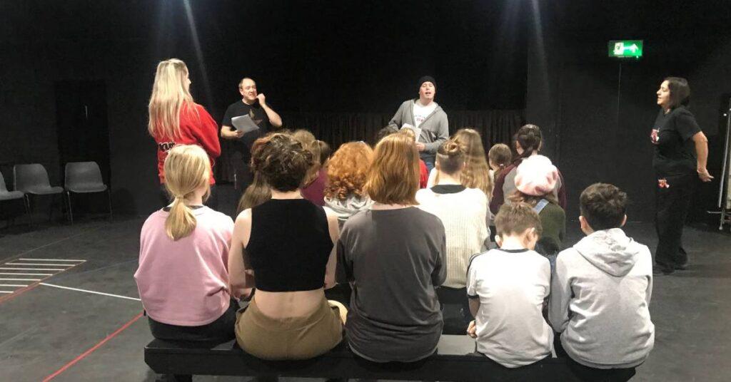 Photo of Ripon Youth Theatre rehearsal