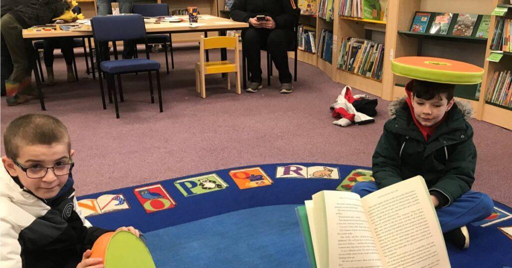 Photo of storytime at Ripon Library