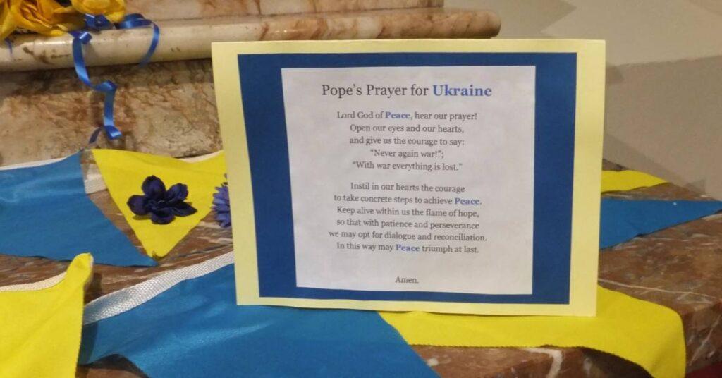 Photo of the Our Lady of Fountains altar