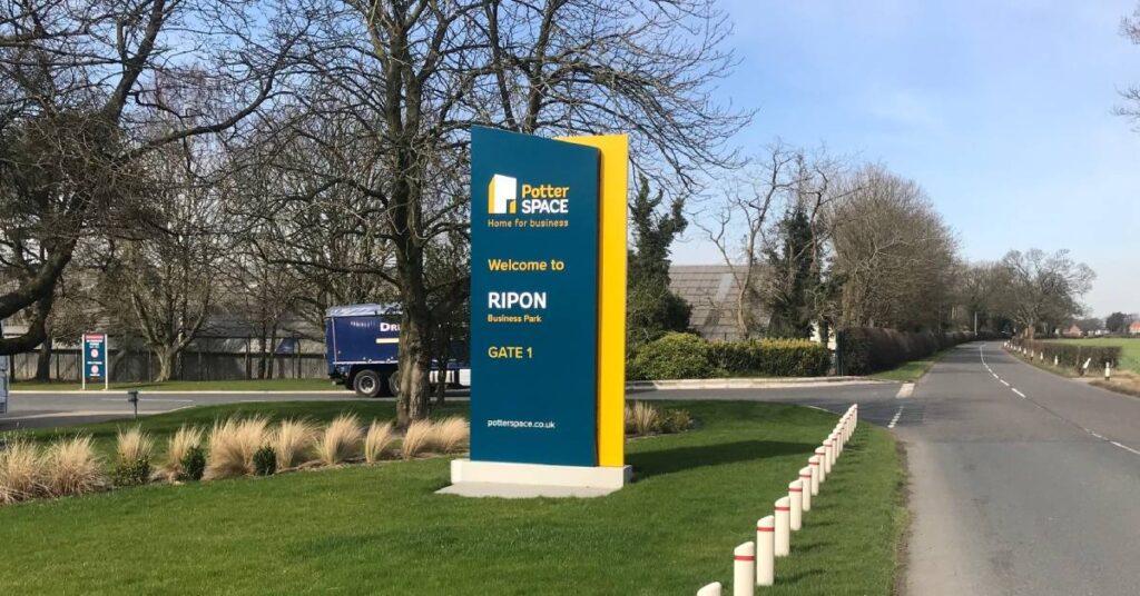 Photo of Potter Space sign