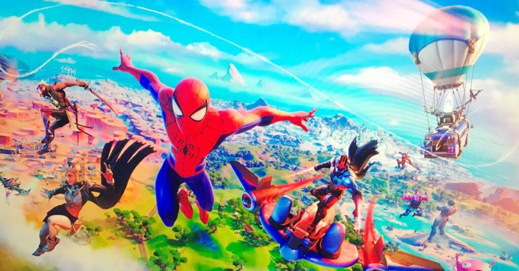 Fortnite home page