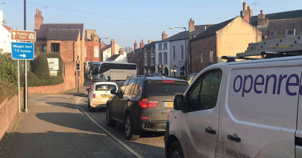 Photo of the Somerset Row, Low Skellgate junction