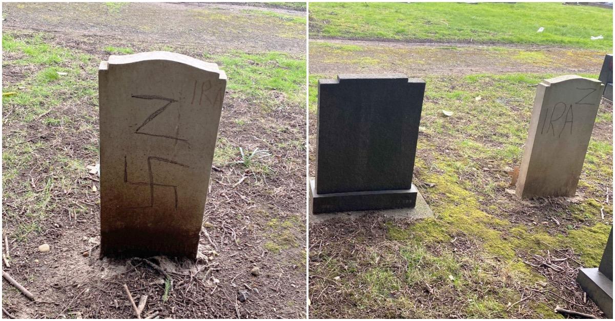 nazi-graffiti-on-ripon-graves