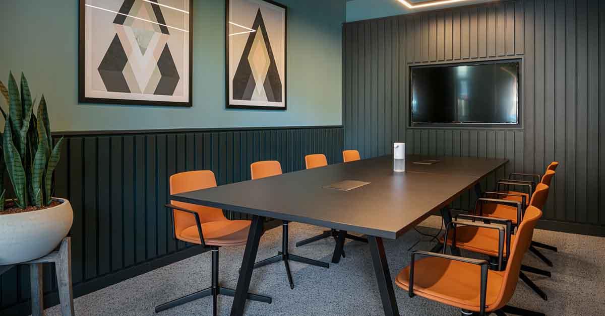 Inside the new office at Park House