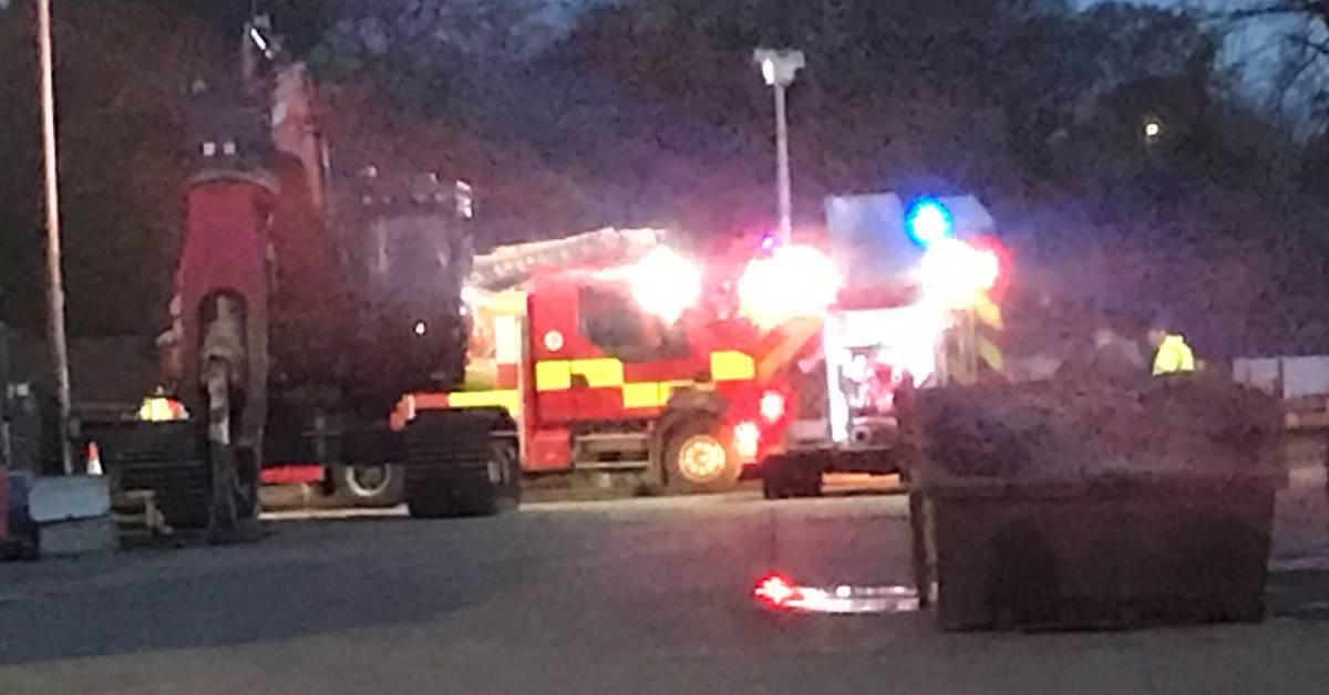 Fire Engines at K.A. Anderson