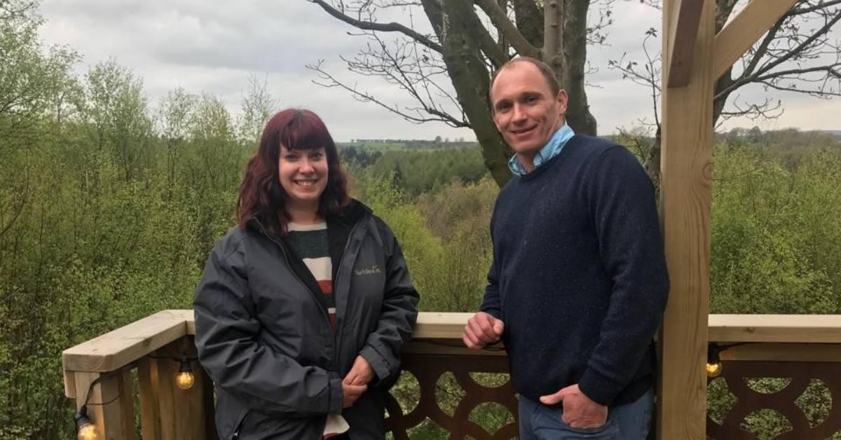 Tom Sterne and Nicola Warters