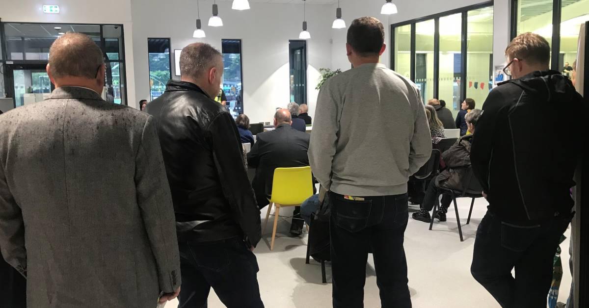 Standing room only at Ripon meeting