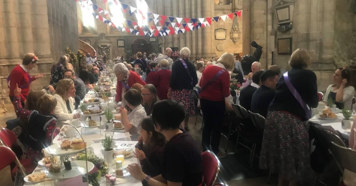 Timeline Tea Party at Ripon Cathedral