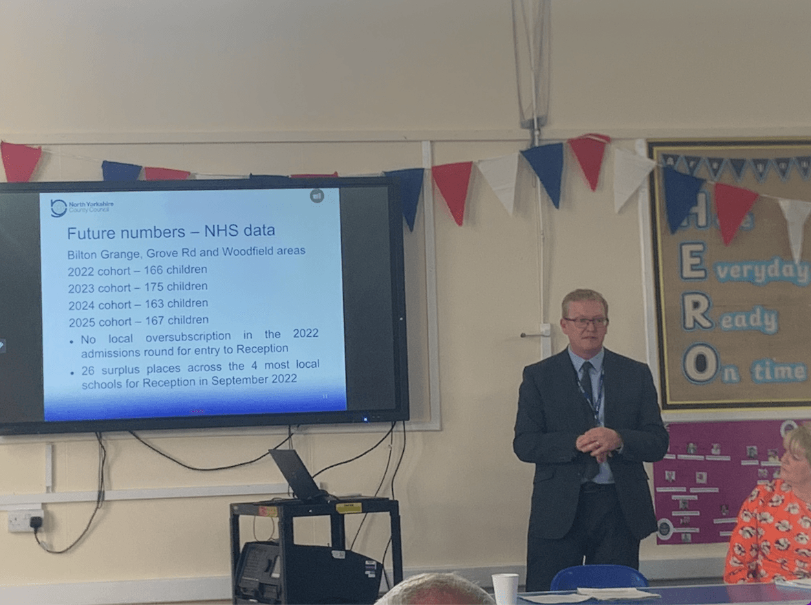 Woodfield School public meeting