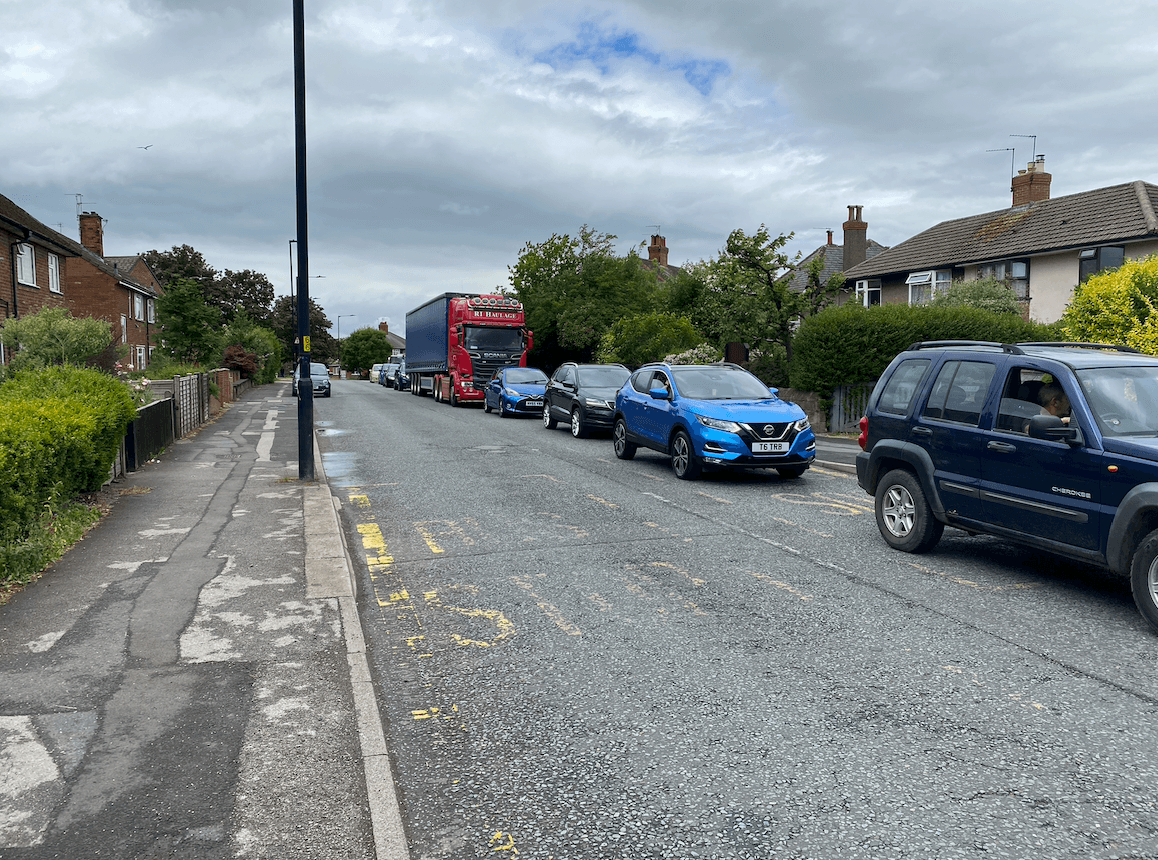 Skipton Road queue