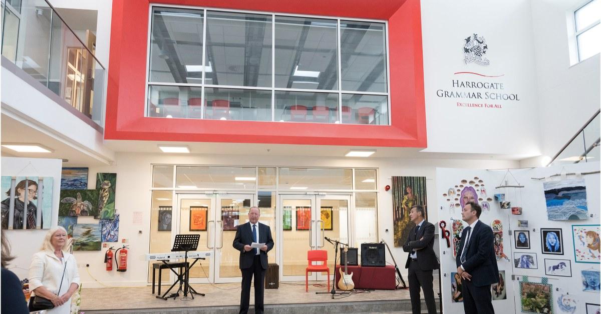 Interior of The McHugh Building Harrogate Grammar