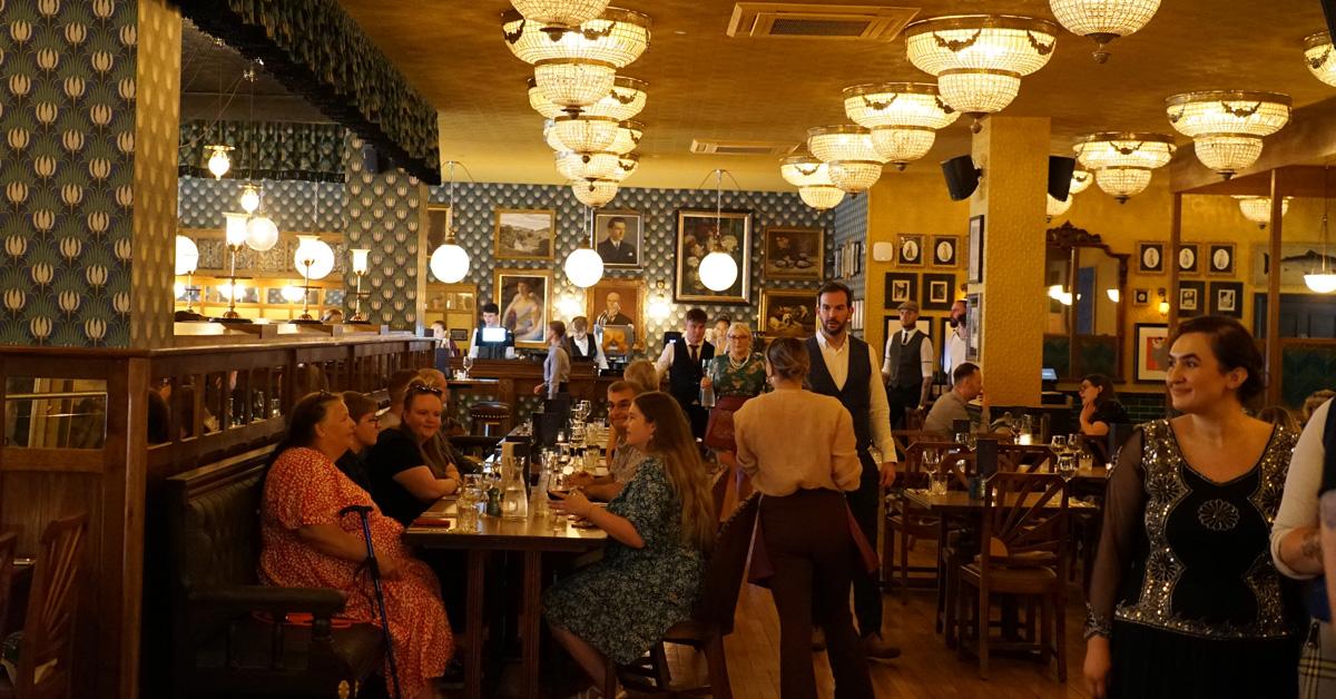 Cosy Club in Harrogate.