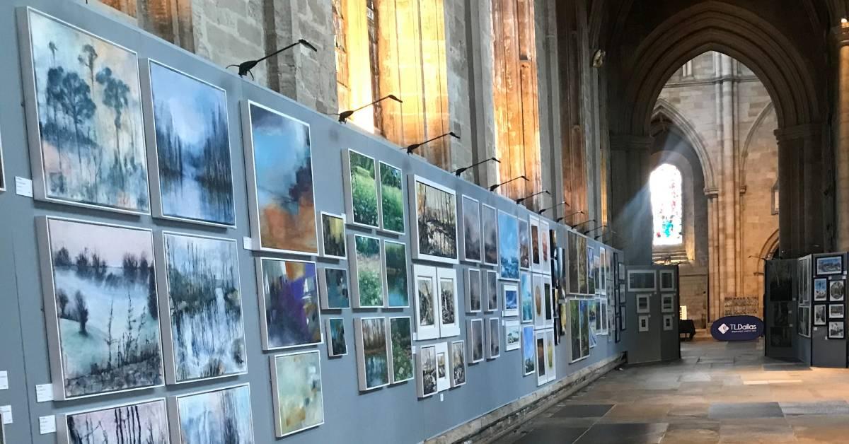 Pictures at the Great North Art Show