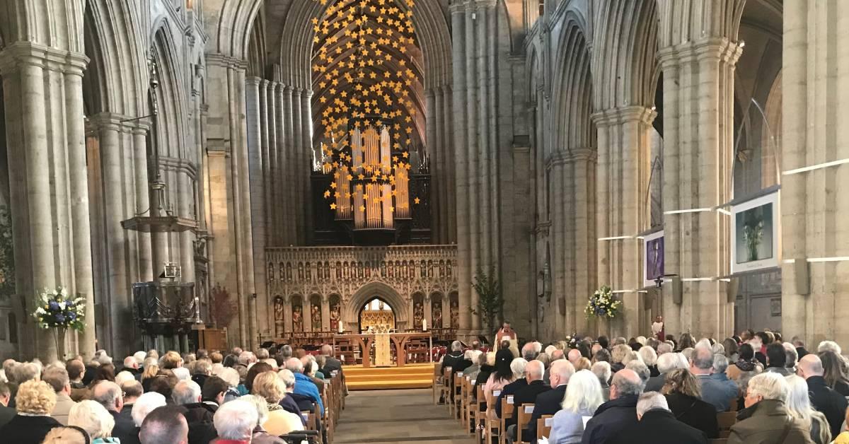 Congregation at Ripon Cathedral