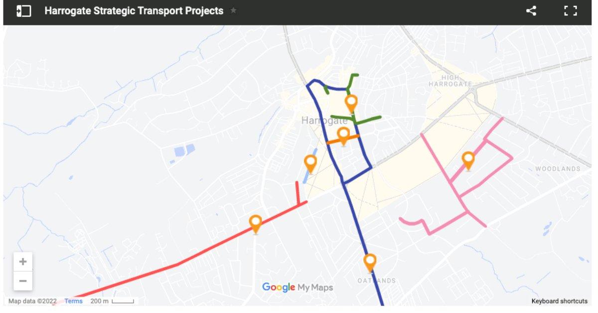Harrogate cycling routes