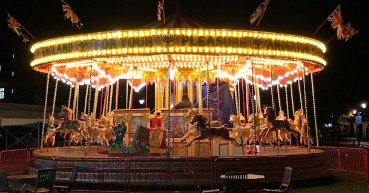 Harrogate Christmas carousel