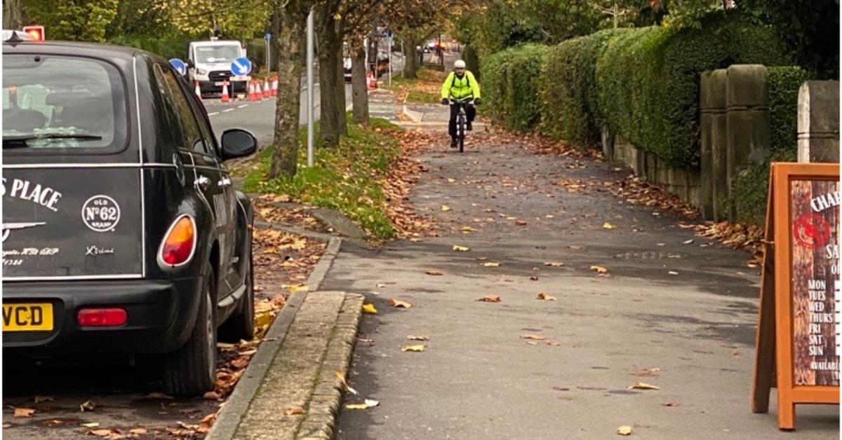 Otley Road cycle path