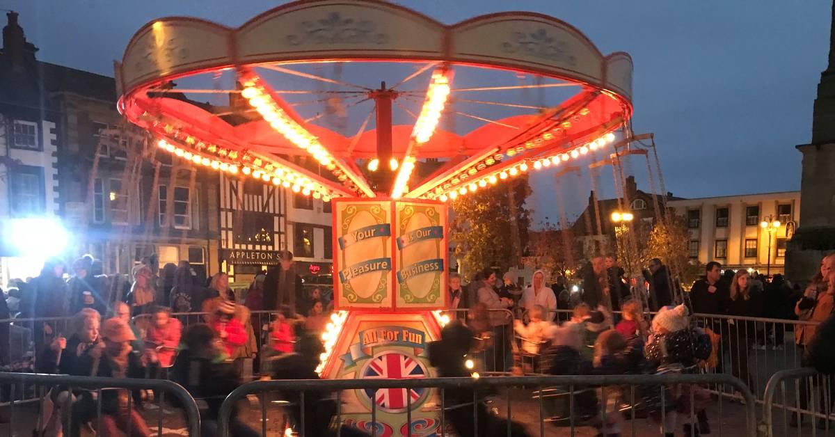 Free fairground ride