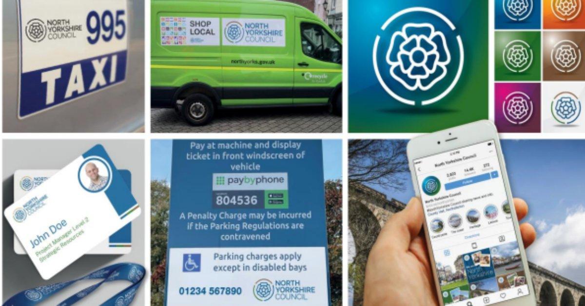 North Yorkshire Council branding