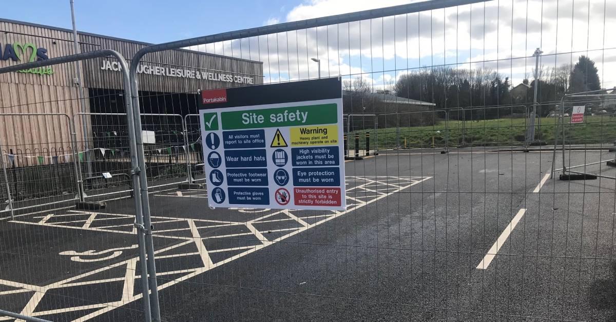 ripon-20th-march-2023-site-prep-for-temporary-ripon-gym