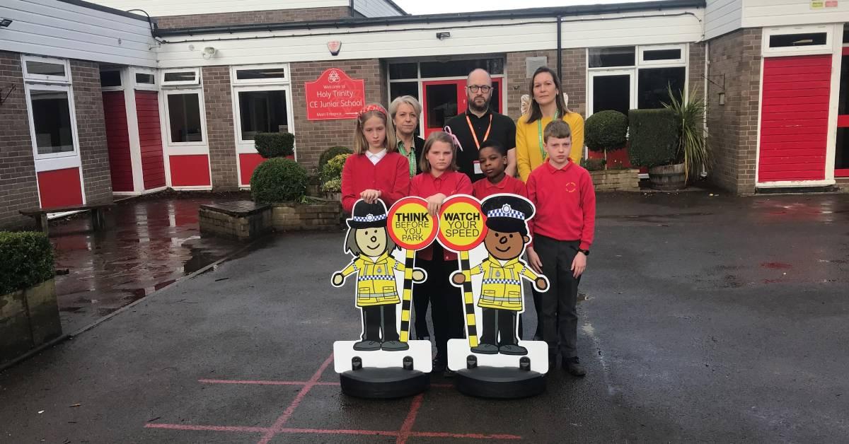 ripon-7th-march-2023-young-road-safety-officers-holy-trinity-school
