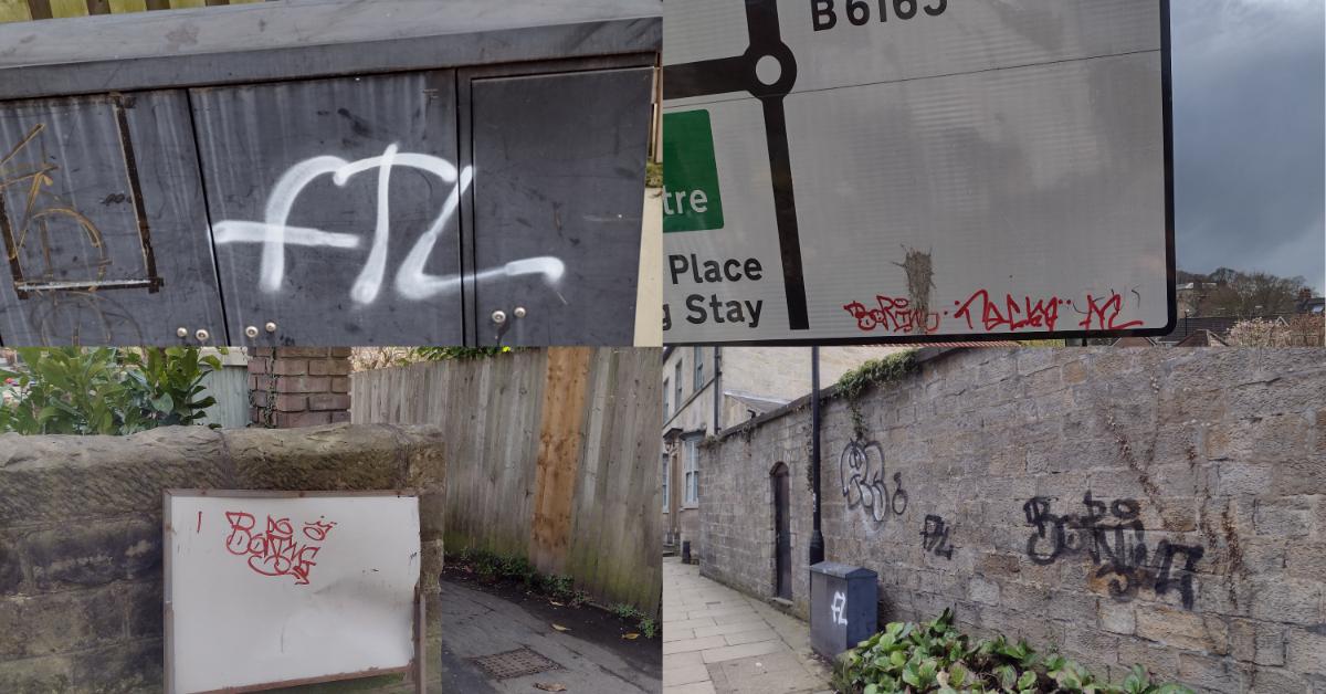 Knaresborough graffiti