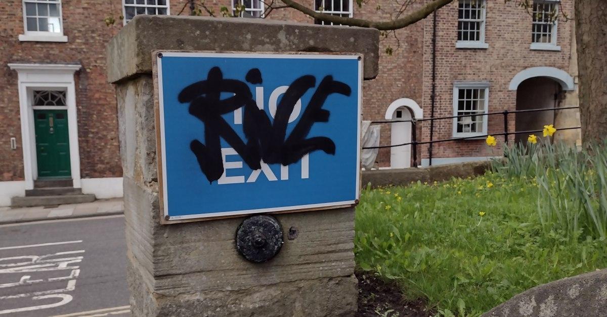 Knaresborough graffiti