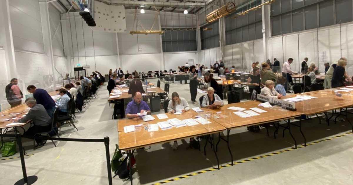 The count held at Selby Leisure Centre.
