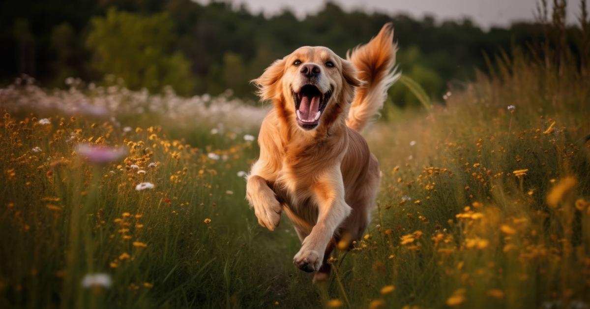 a-dog-running-through-a-field-7azs4kwk