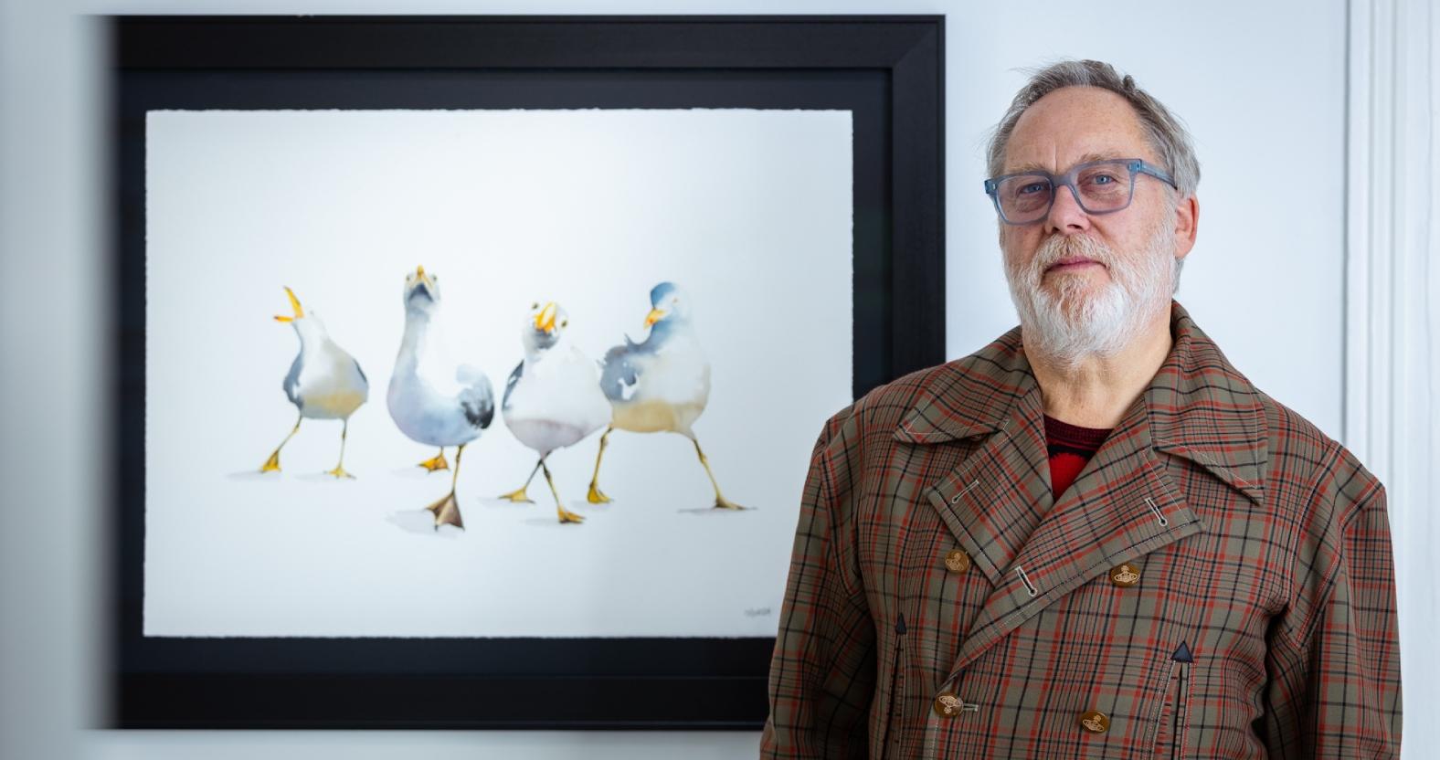 Interview: Jim Moir, aka Vic Reeves, on his Harrogate art exhibition