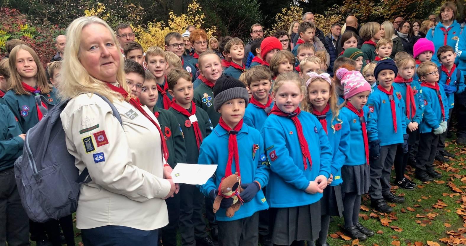 ripon-10th-november-2024-beavers-cubs-and-scouts-at-remembrance-service