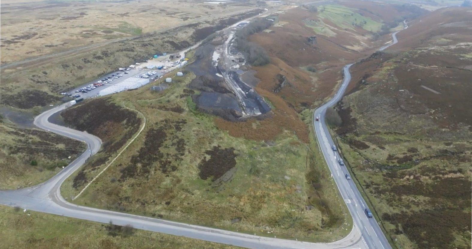 A59 Map A59 closed at Kex Gill again due to landslip