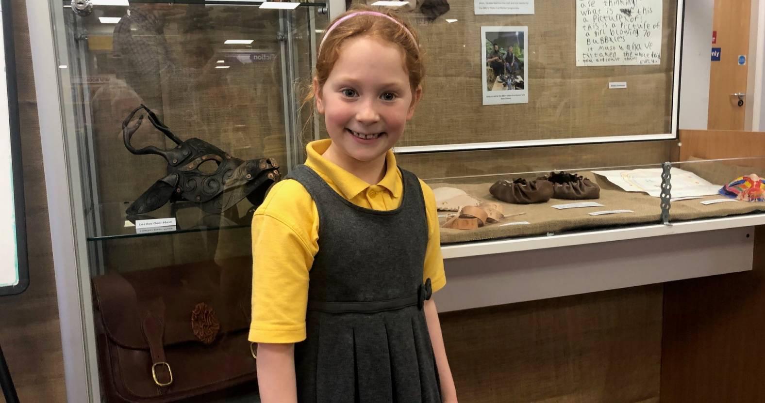 ripon-17th-december-2024-evelyn-clarkson-and-her-display-at-ripon-library