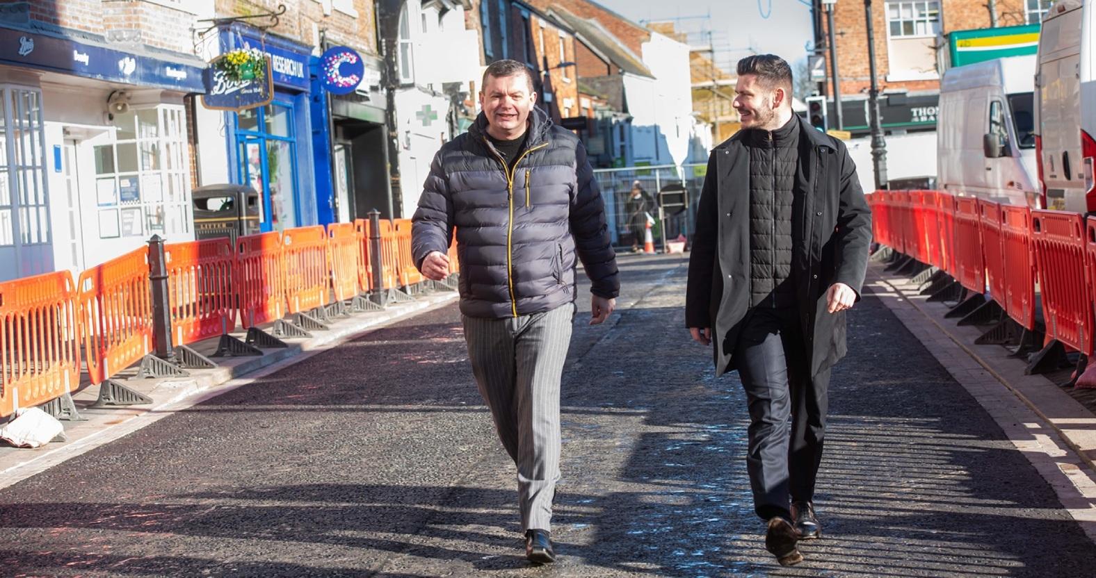 cllr-williams-and-cllr-duncan-walking