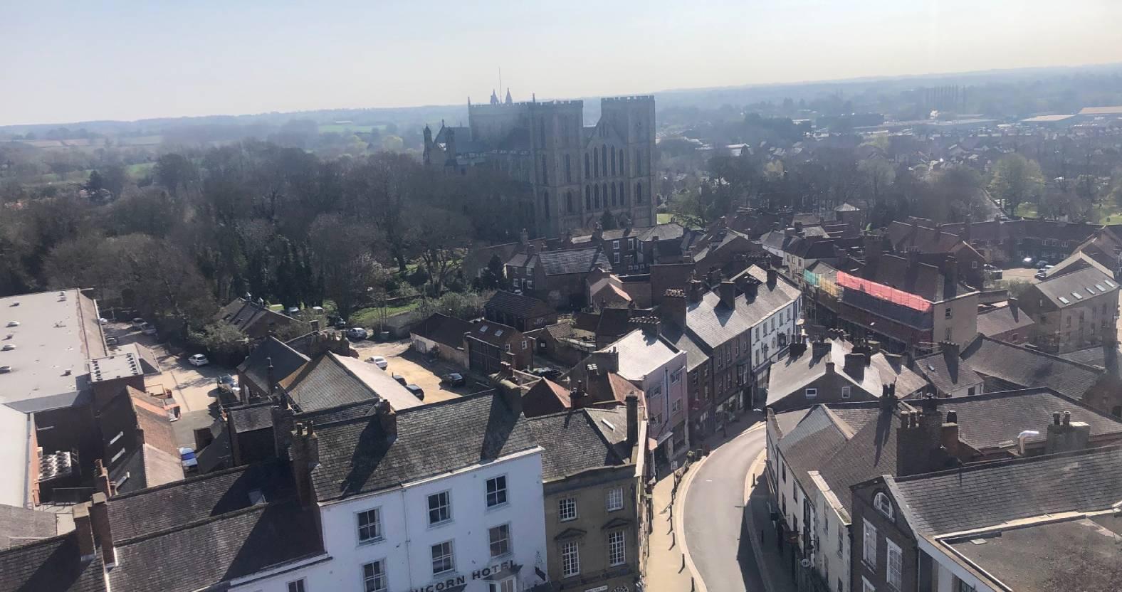 ripon-3rd-april-2025-view-down-kirkgate-towards-the-cathedral