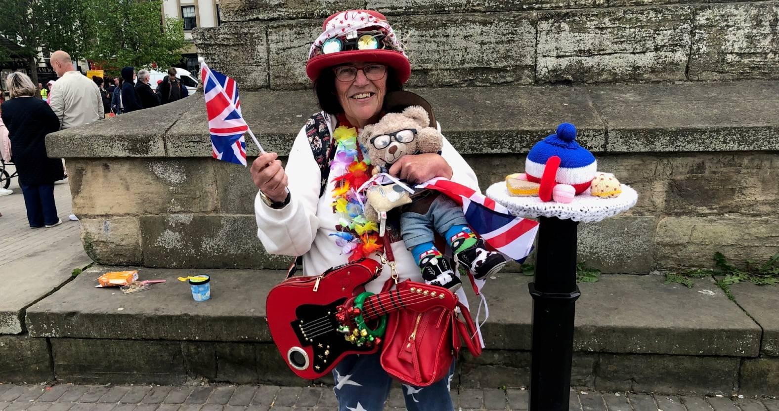 ripon-8th-may-2025-carol-mcleen-celebrating-ve-day