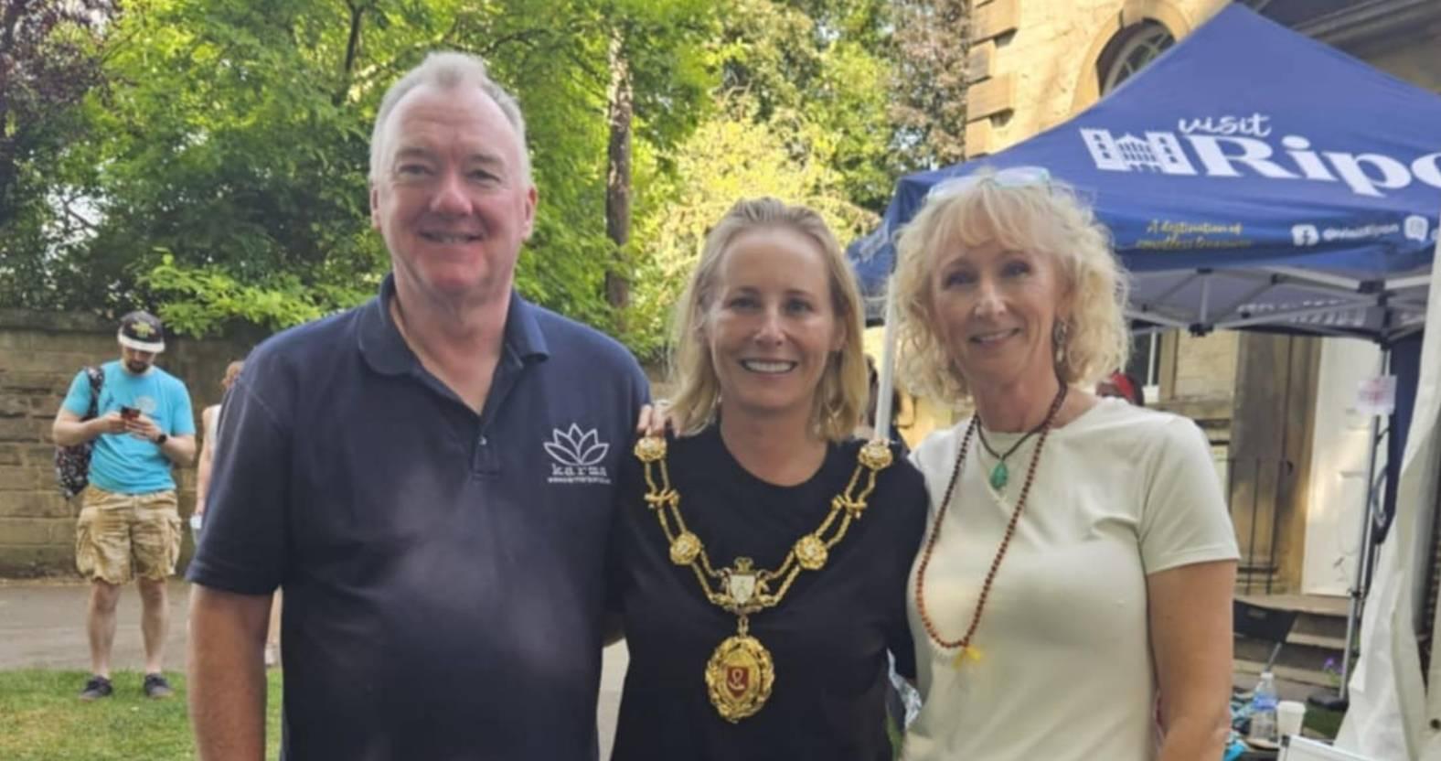 ripon-23-june-2025-mayor-jackie-crozier-with-liz-and-kevin-hill