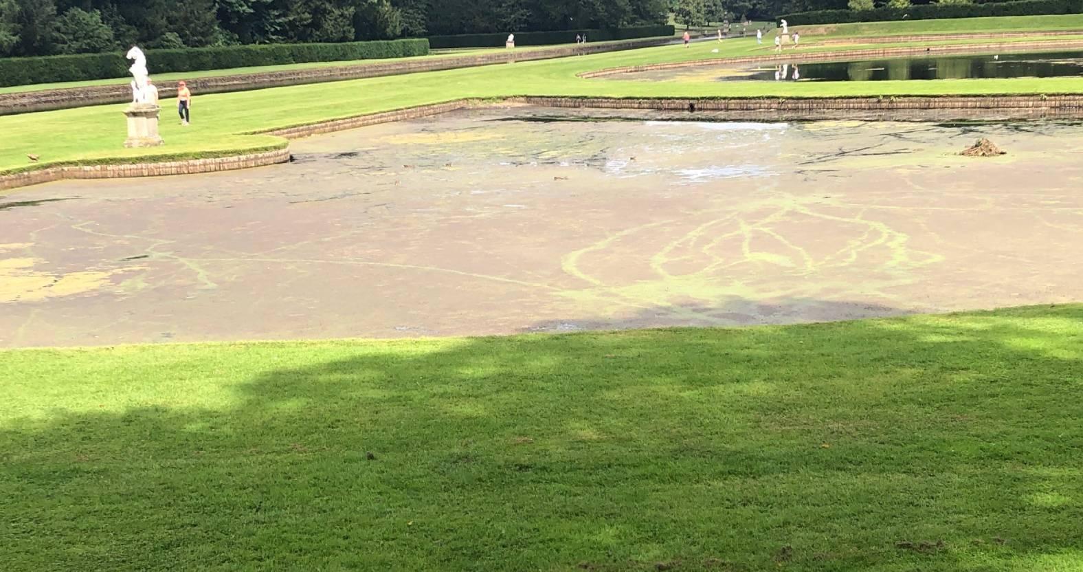 ripon-11-august-2025-low-water-levels-studley-royal-lake