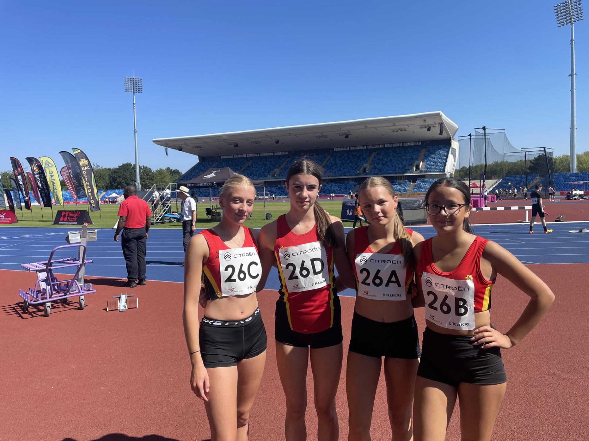 u15-girls-4x100m-finalists