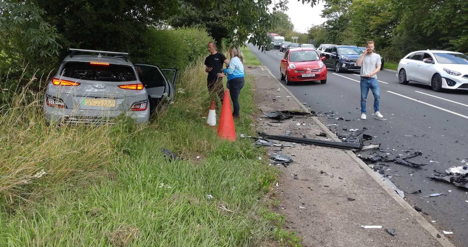 dangerousjunction-crash2023-verge
